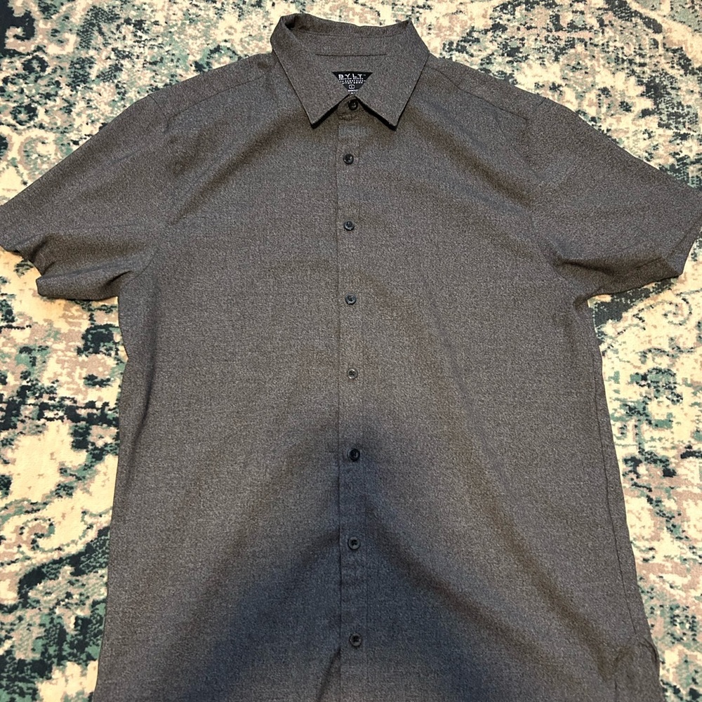 BYLT Basics Vista SS Button Up Shirt